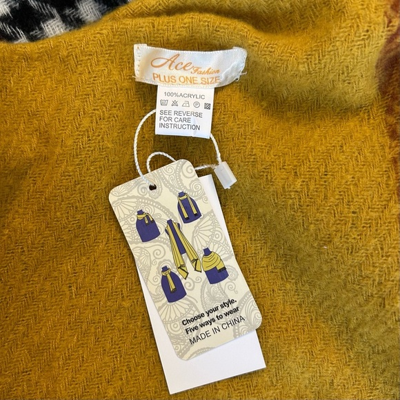 Ace Fashion Five Ways to Wear Sleeveless Vest Wrap Scarf Women’s One Size NEW - Picture 6 of 7